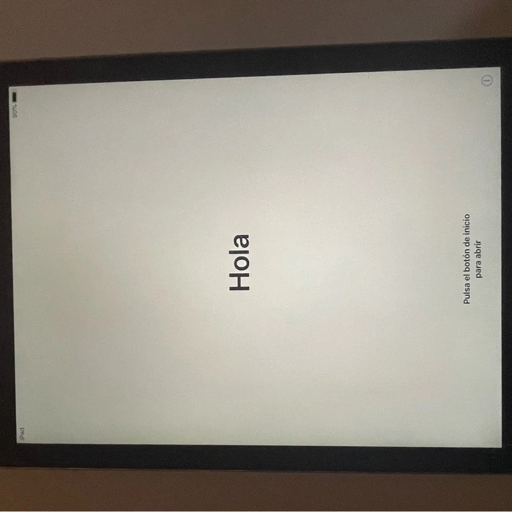 Apple Device with Black Border